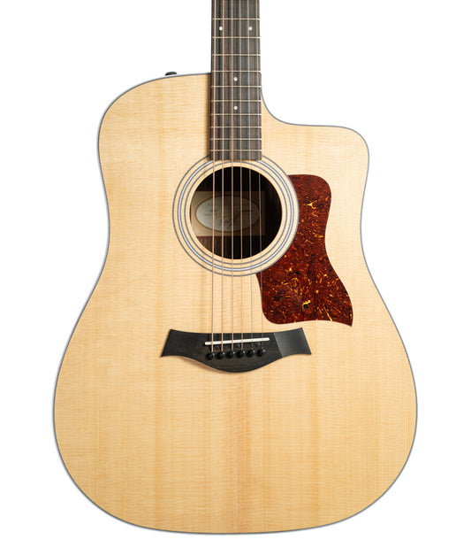 Taylor 210ce Spruce/Rosewood Cutaway Dreadnought Acoustic-Electric Guitar | Used