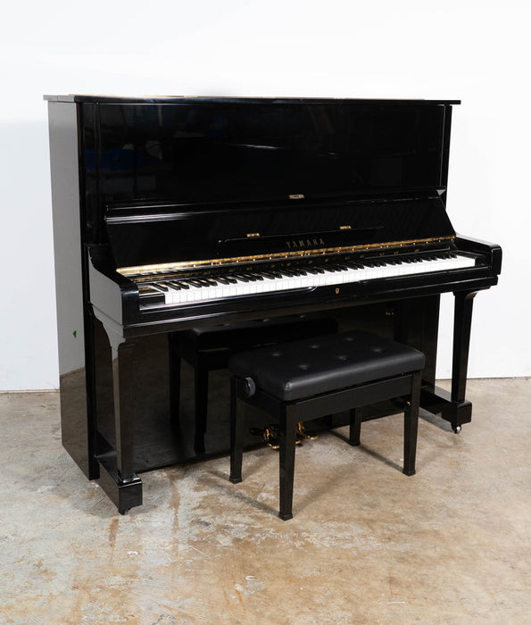 Yamaha U3 Upright Piano (1974) | Polished Ebony | 52" | Used