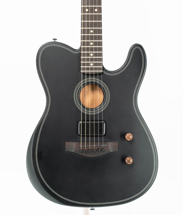 Pre-Owned Fender Acoustasonic Standard Telecaster- Black | Used