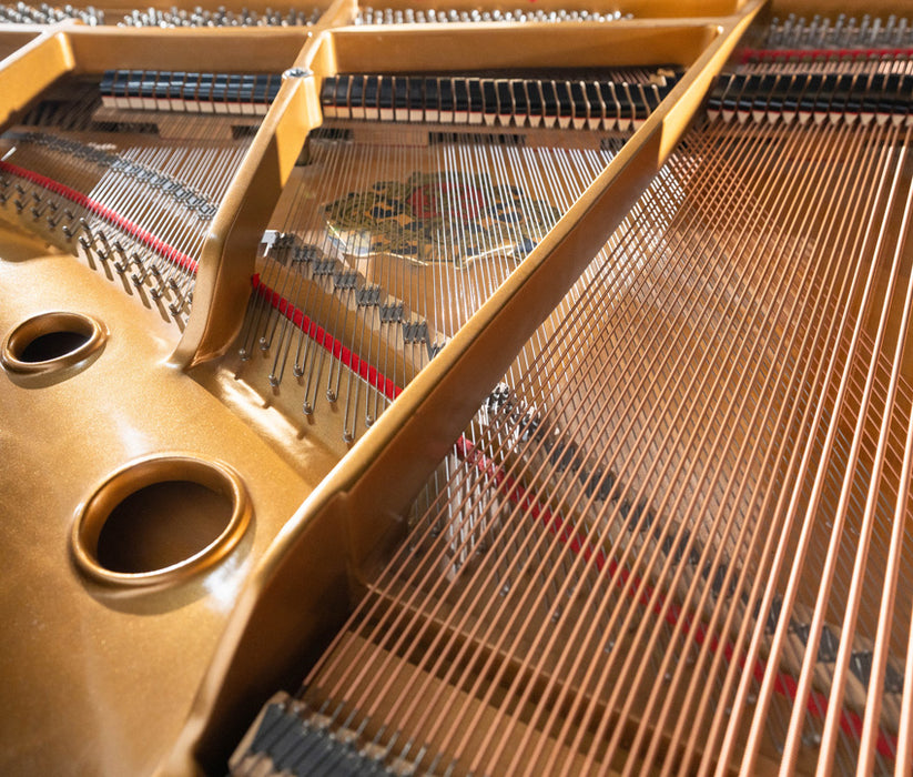 Wurlitzer C-143 Grand Piano | Polished Ebony | 4'8"| Serial No. 62110 | Used