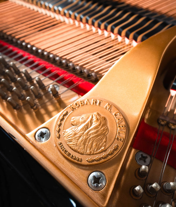 Hobart M. Cable GH-42 Grand Piano | Polished Ebony | 4'8" | Used