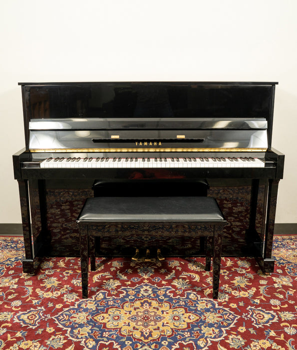 Yamaha 45" T116 Studio Piano | Polished Ebony | Used