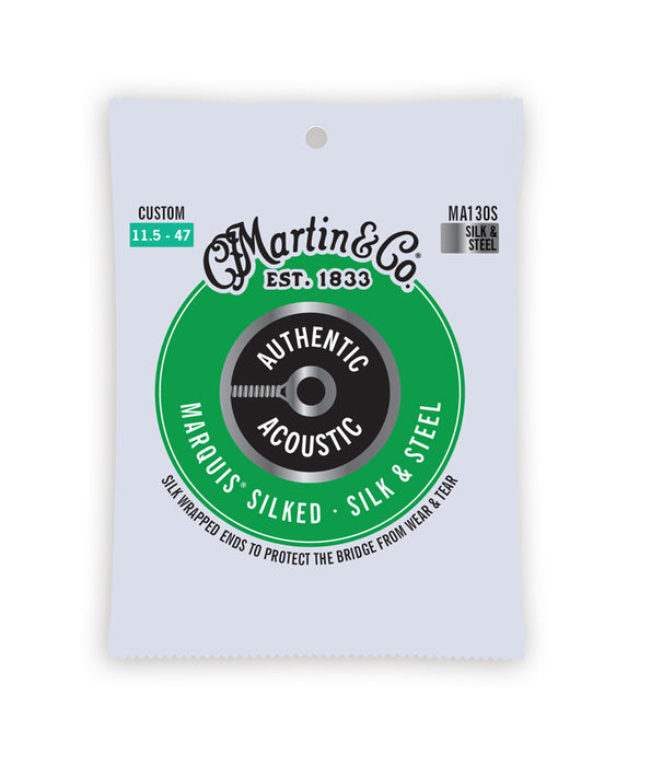 Martin Authentic Acoustic Marquis Silk & Steel Strings (11.5-47 ) | New