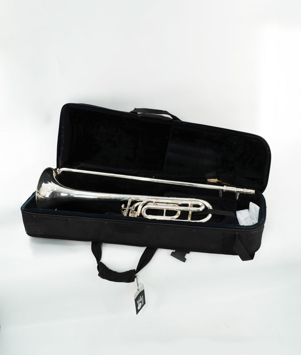Pre-Owned Bach Stradivarius 42BO Silver Trombone | Used