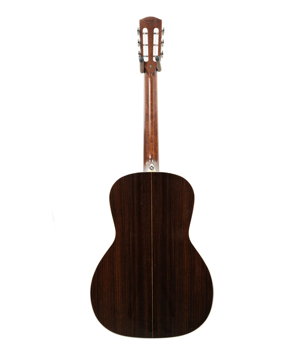 Pre-Owned Alvarez Laureate LT70e 000 12-Fret Spruce/Rosewood Acoustic-Electric Guitar - Herringbone Sunset | Used