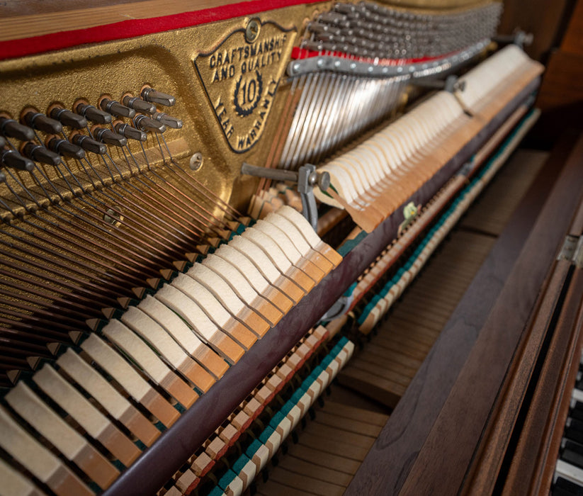 Hobart M. Cable Upright Piano | Satin Mahogany | Used — Alamo