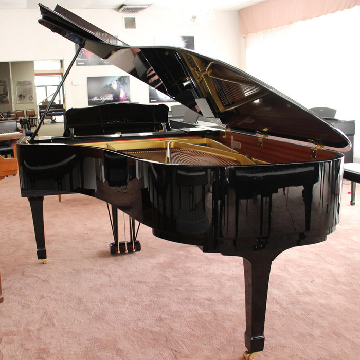 Yamaha C7 Semi-Concert Grand Piano Polished Ebony | SN: 1611 | Used