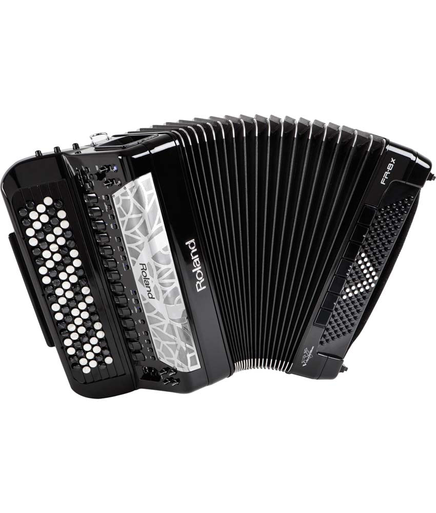 Roland FR-8XB Button-Type V-Accordion - BlackAlamo Music