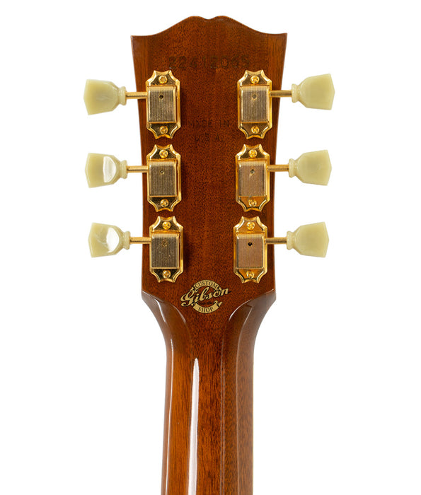Pre-Owned Gibson Custom Shop Hummingbird "Red Spruce" Adirondack/Mahogany Acoustic-Electric Guitar - Heritage Cherry Sunburst | Used