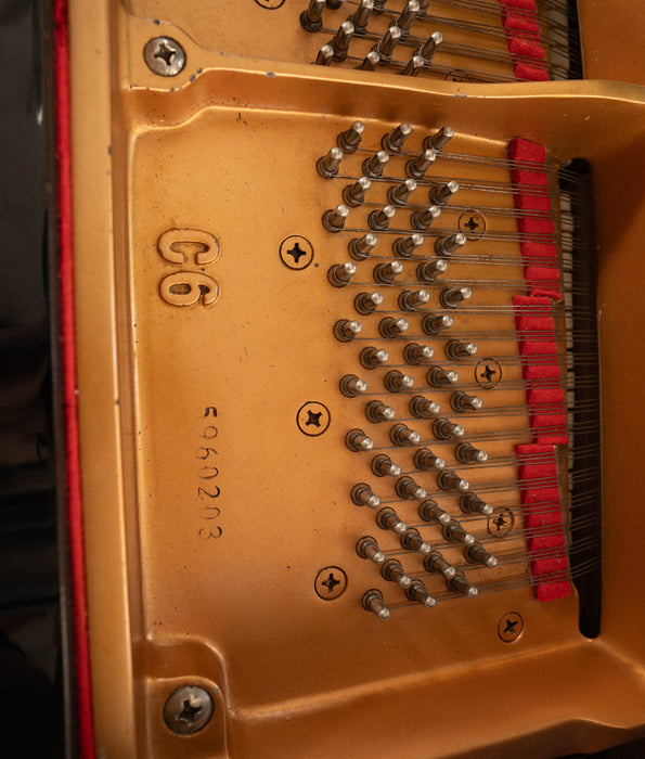 2001 Yamaha C6 7'  Conservatory Collection Grand Piano | Polished Ebony | Used