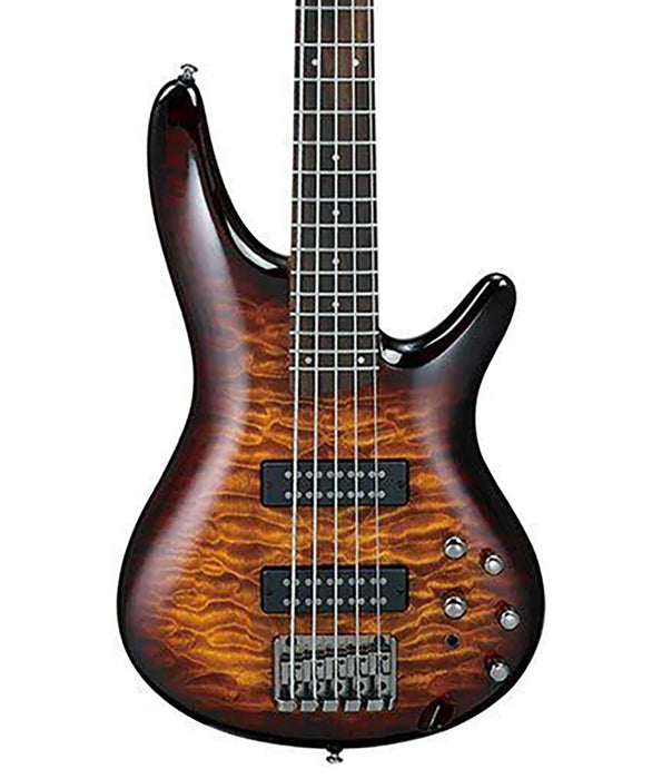 Ibanez Standard SR405E 5-string Bass Guitar - Dragon Eye Burst