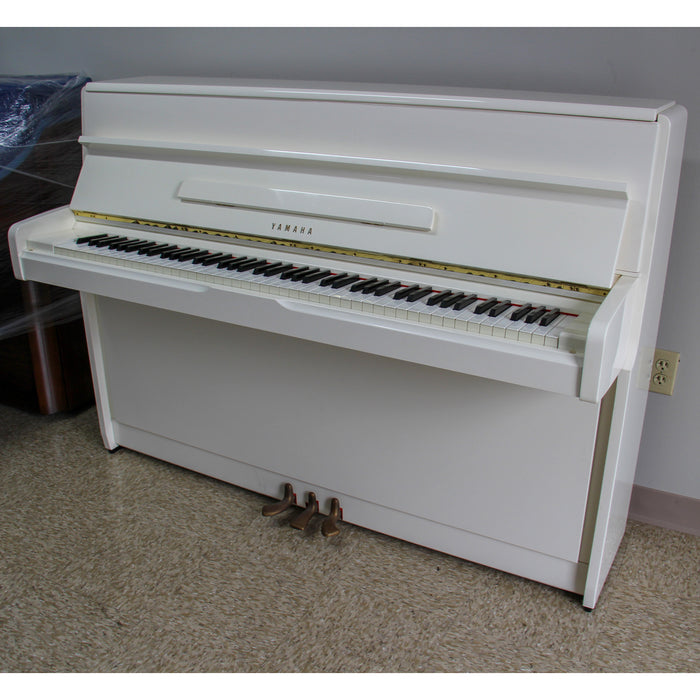 Yamaha M1A Polished White Continental Console Piano | Used