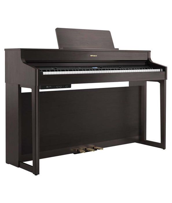 Roland HP702 Digital Piano Kit w/ Stand and Bench - Dark Rosewoood | New