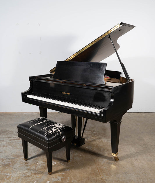 Baldwin Model R Grand Piano (1992) | Satin Ebony | Used