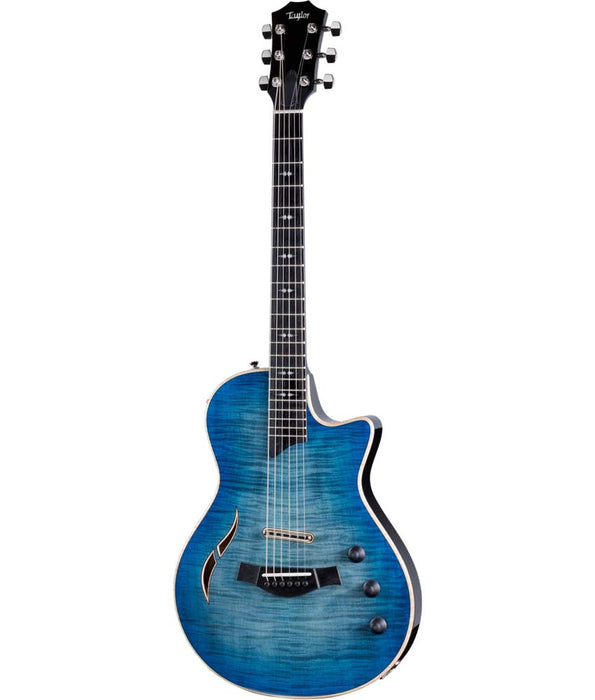 Taylor T5z Pro Hollow-Body Electric-Acoustic Guitar w/ Armrest - Harbor Blue