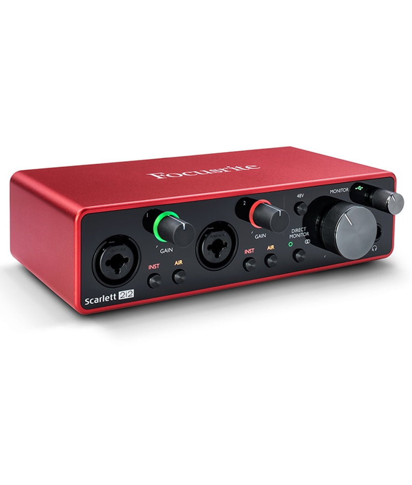Focusrite Scarlett 2i2 3rd Gen 2-in, 2-out USB Audio
