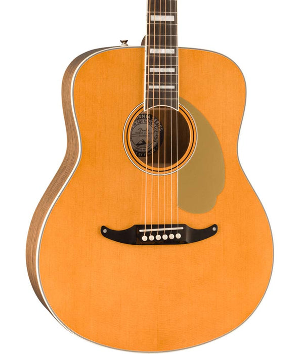 Pre-Owned Fender Palomino Vintage, Ovangkol Fingerboard, Acoustic-Electric Guitar - Aged Natural