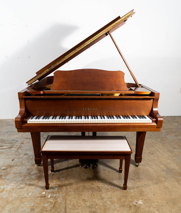 Yamaha C3 Conservatory Grand Piano (1975) | Satin Walnut | Used