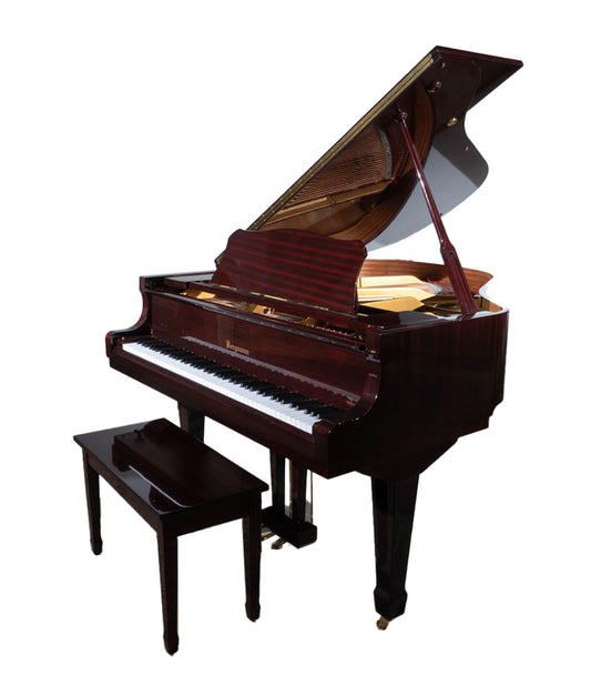 Bergmann TG157 Grand Piano (2009) | Polished Mahogany | 5'2" | Serial No. TG0016943 | Used