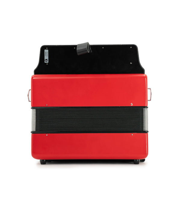 Hohner Compadre COFR FBbEb Button Accordion - Red | Used