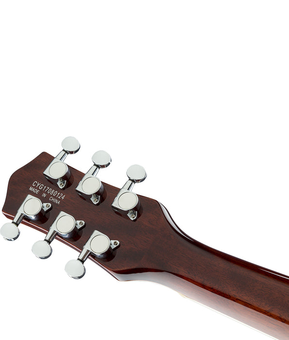 Gretsch G5220 Electromatic Jet BT Single-Cut w/ V-Stoptail, Black Walnut FB, Black