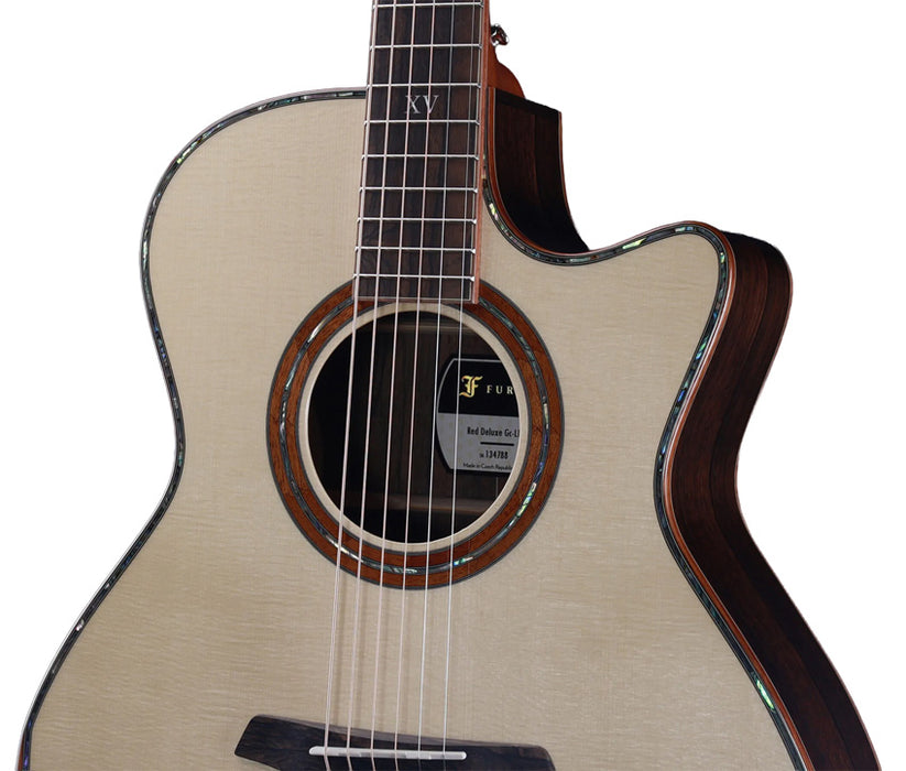 Furch Red DLX Gc-Ll Alpine Spruce/Malaysian Blackwood Acoustic Guitar with Anthem Pickup | New