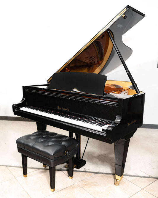 Bosendorfer 200 Classic Grand Piano | Polished Ebony | 1993 | 6'7" | Serial No. 42823