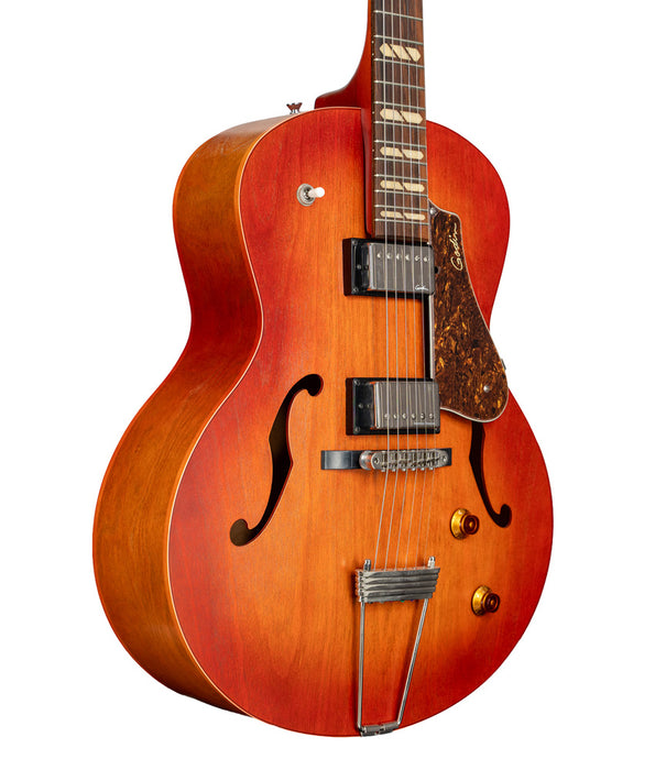 Pre-Owned Godin 5th Avenue Jumbo Hollowbody Electric Guitar - Memphis Sun | Used