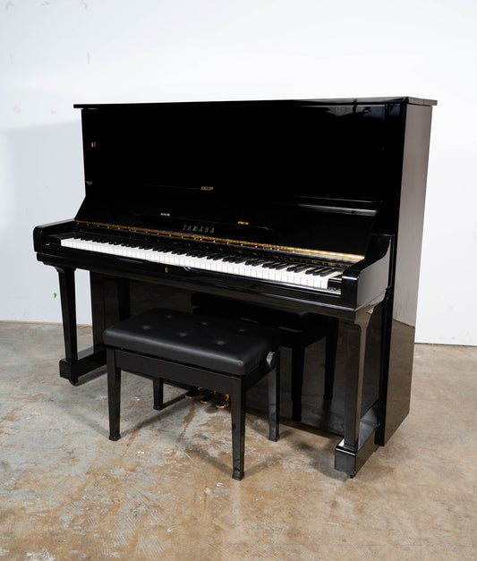 Yamaha U3 Upright Piano (1973) | Polished Ebony | 52" | Refurbished