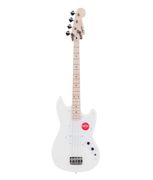 Squier Sonic Bronco Electric Bass Guitar - Arctic White | New