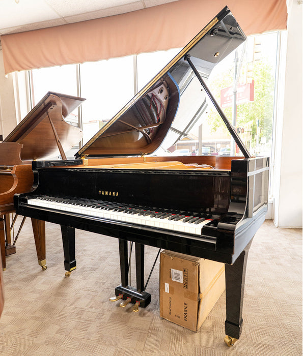 2001 Yamaha C6 7'  Conservatory Collection Grand Piano | Polished Ebony | Used