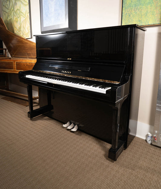 Yamaha U3H Upright Piano | Polished Ebony | 52" | Used