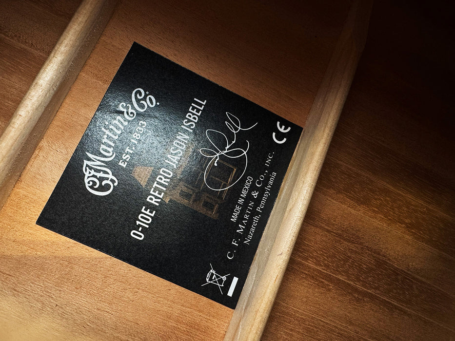 Martin 0-10E Retro Jason Isbell Signature Model Acoustic Guitar