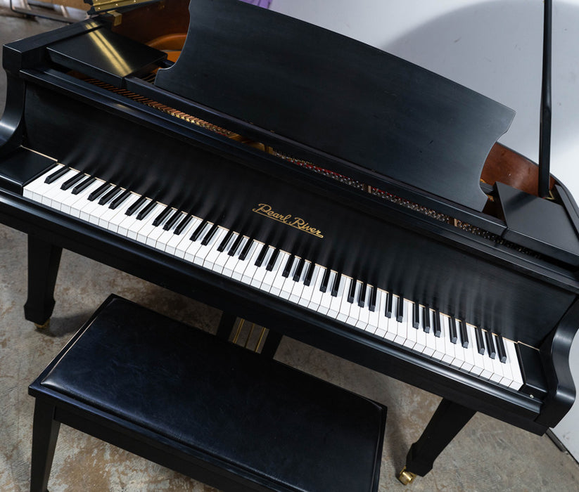Pearl River GP-150 Grand Piano (2006) | Satin Ebony | Serial No. 966336 | Used