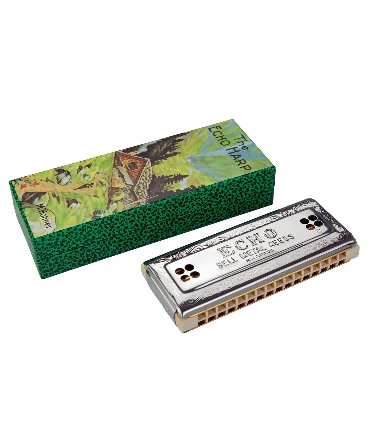 Hohner Echo 32 tremolo mondharmonica C | Bax Music Hohner Echo 32 tremolo mondharmonica C | Bax Music