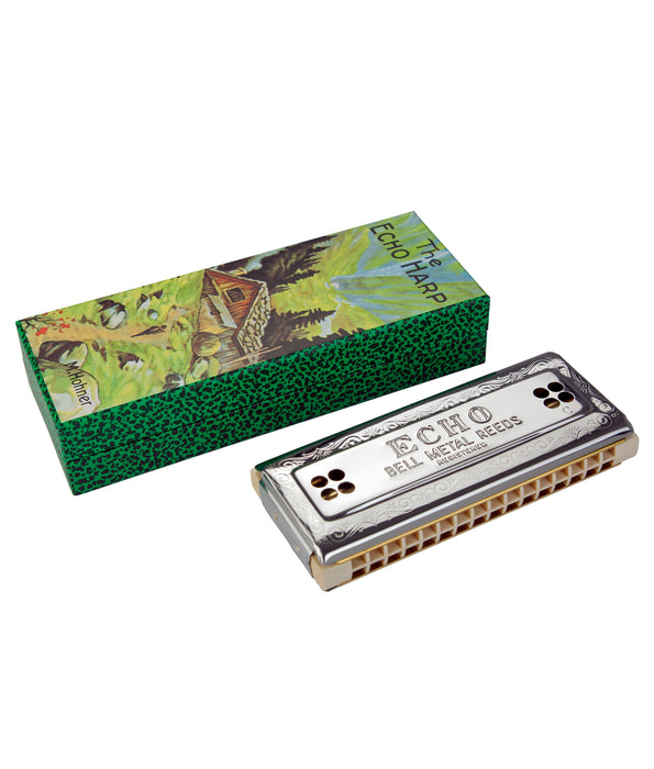 Hohner Echo 32 Hole Tremolo Harmonica - C | New