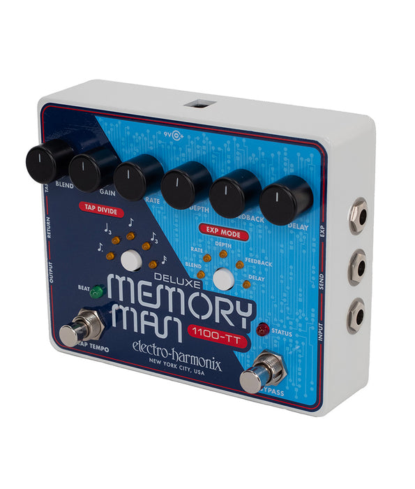 Electro-Harmonix Deluxe Memory Man 1100-TT — Alamo Music Center