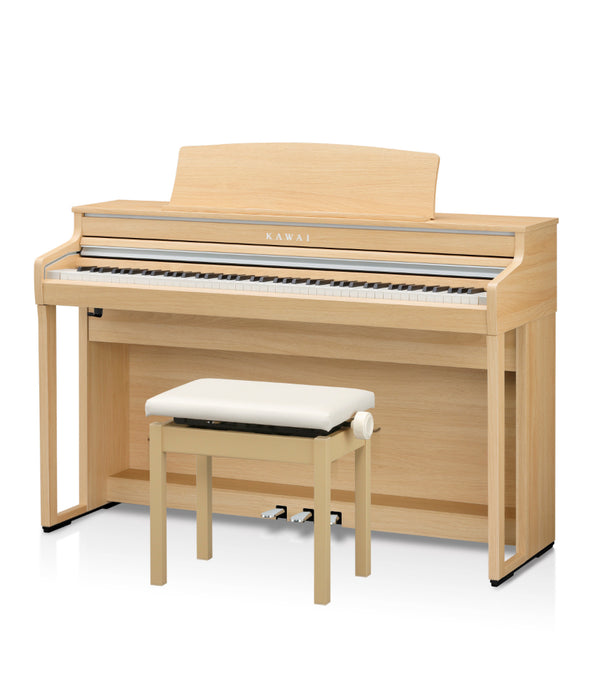Kawai CA401 Digital Piano - Light Oak | New