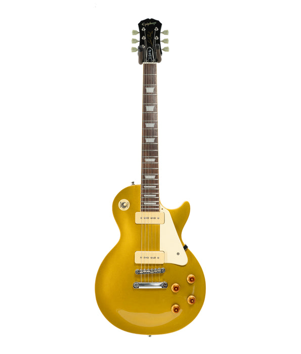 2000 Epiphone Les Paul 1956 Goldtop Reissue with P-90 Pickups made in Korea with gigbag