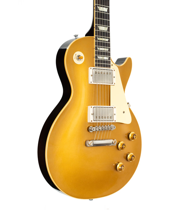 Gibson 1957 Les Paul Goldtop Reissue VOS Electric Guitar - Double Gold w/ Dark Back