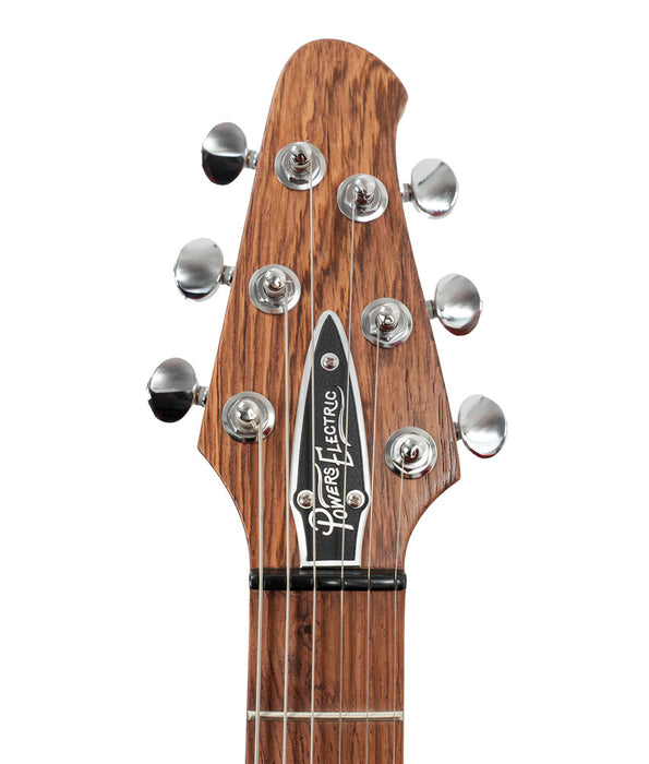 Powers Electric A-Type Custom Birdseye Top FF42 Camtail Electric Guitar - Tucson Dawn