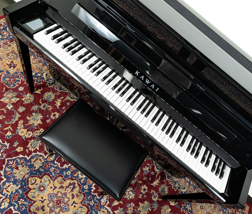 Kawai Novus NV5 Millennium III Hybrid Digital Piano - Polished Ebony | New