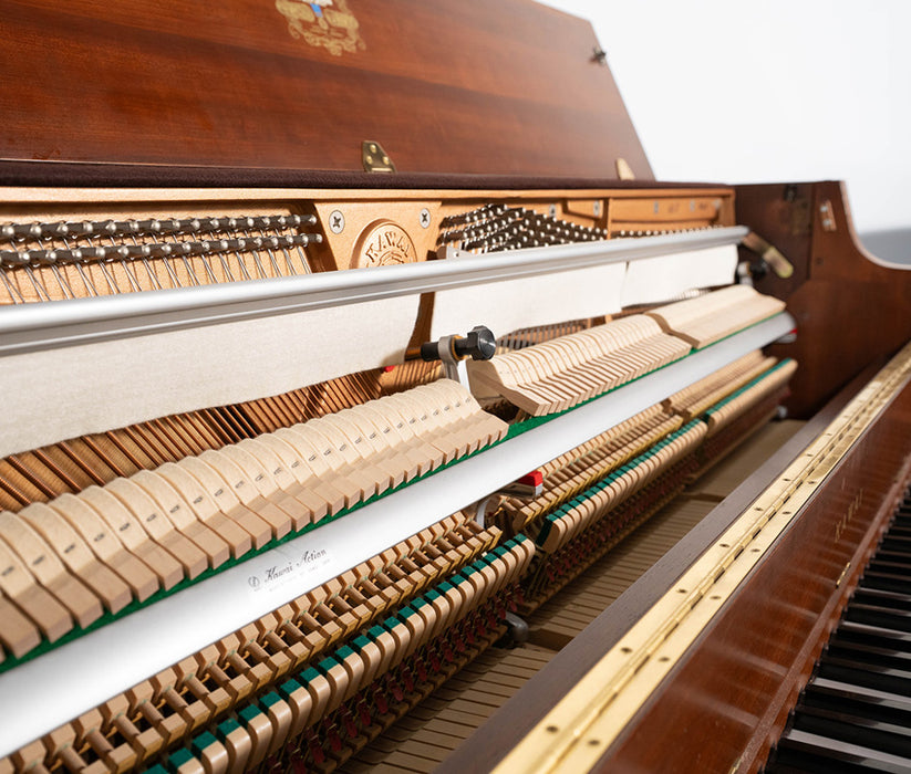 Kawai 601-F Upright Piano (1989) | Satin Mahogany | Serial No. A9590 | Used