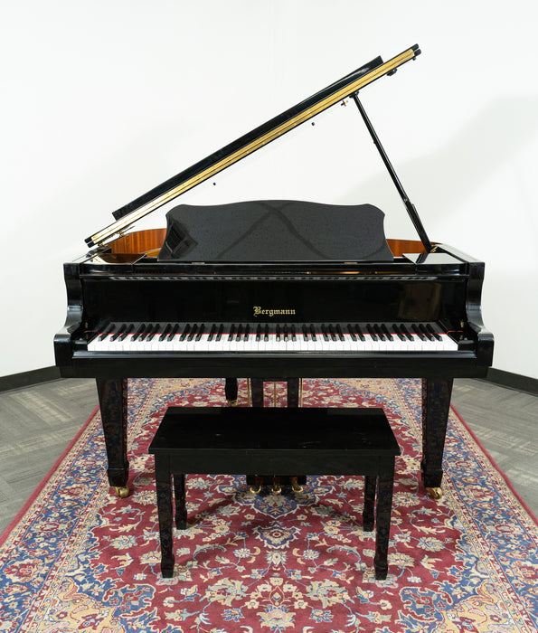 Bergmann 4'11" TG 150 Grand Piano | Polished Ebony | SN: TG004543 | Used