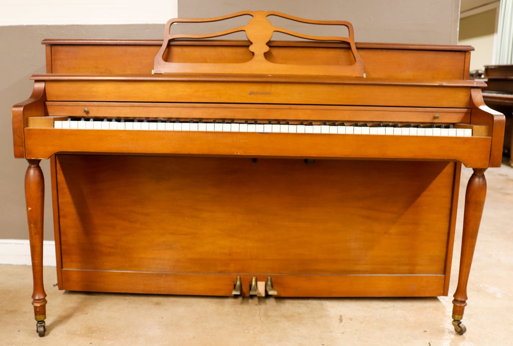 Spinet Model Janssen Spinet Piano | UsedAlamo Music CenterJanssenUPRIGHT PIANOS