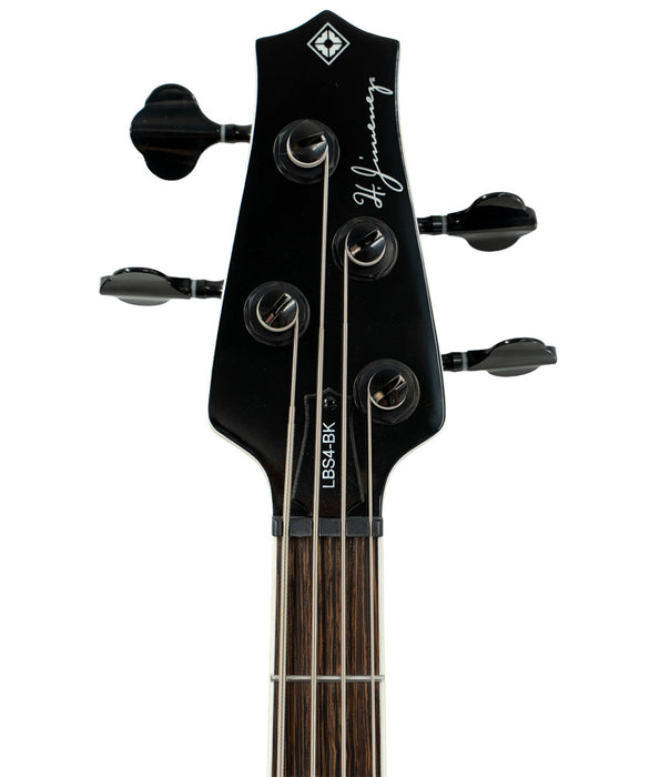 H. Jimenez LBS4-BK Camaleón 4 String Bass Guitar - Glossy Black | New