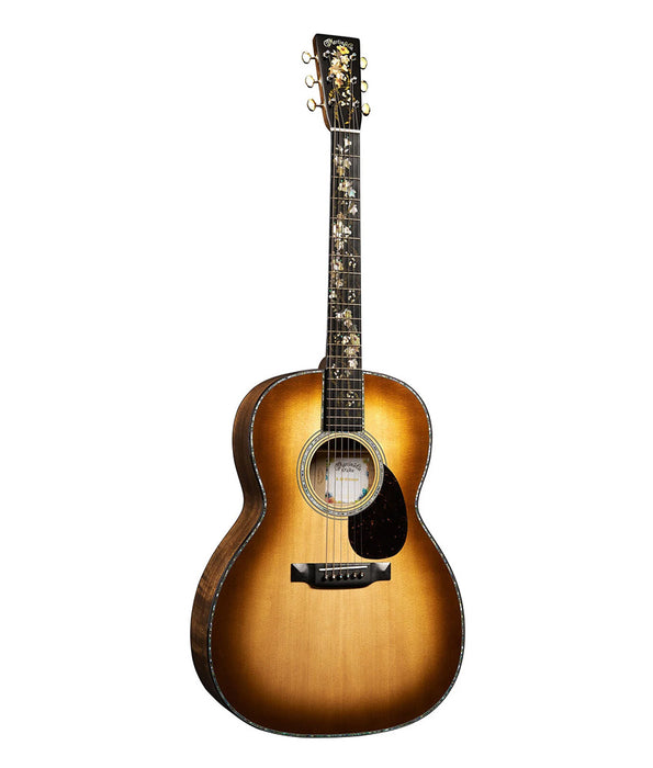 Martin O'ahu K-42 Hibiscus Acoustic Guitar - Spruce/Koa, Dark Toasted Burst | New