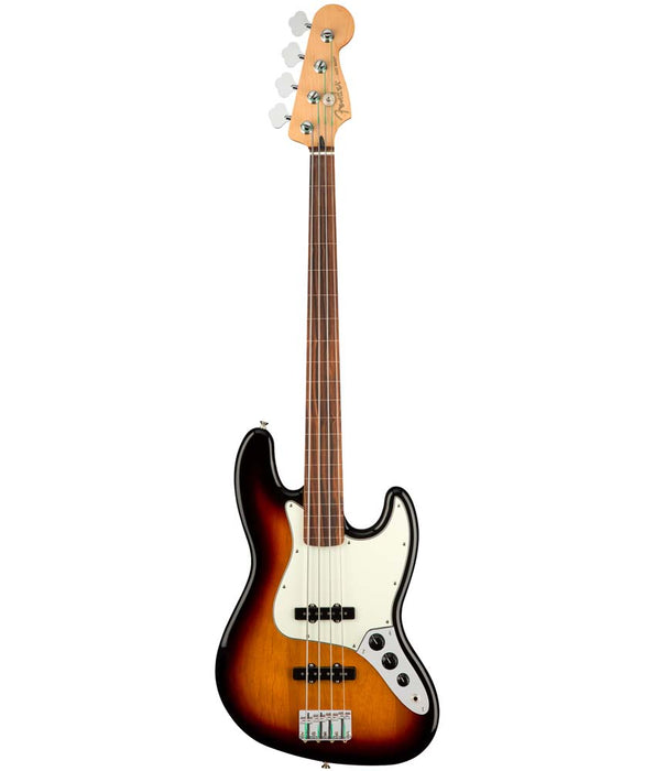 Fender Player Jazz Bass Fretless Electric Bass Guitar - 3-Color Sunburst