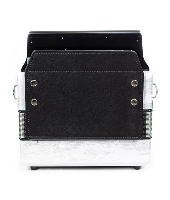 Hohner CXEW Corona II Xtreme EAD Button Accordion - White Pearl