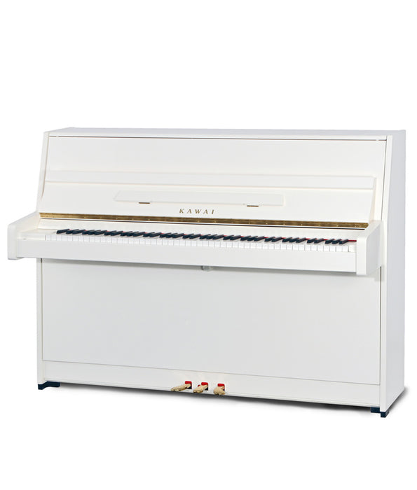 Kawai K-15 Continental Upright Piano (2023) | Polished White | 43.3” | Used